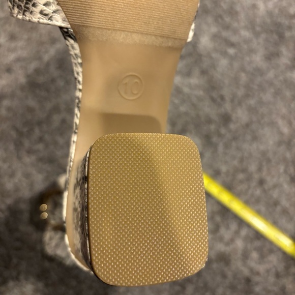 A New Day Snakeskin Pattern Mules with Buckle - Picture 5 of 5